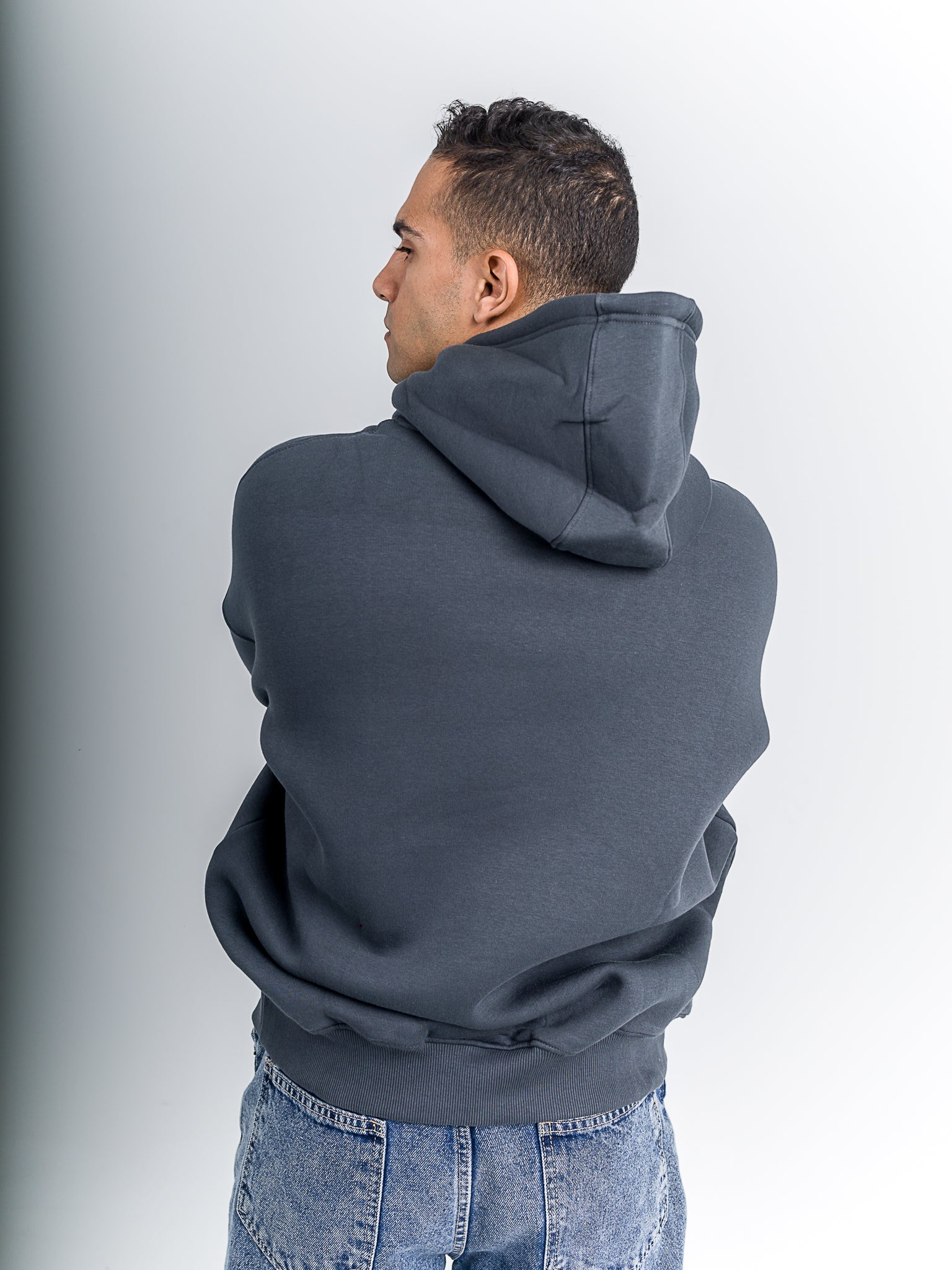 Grey Oversized Hoodie