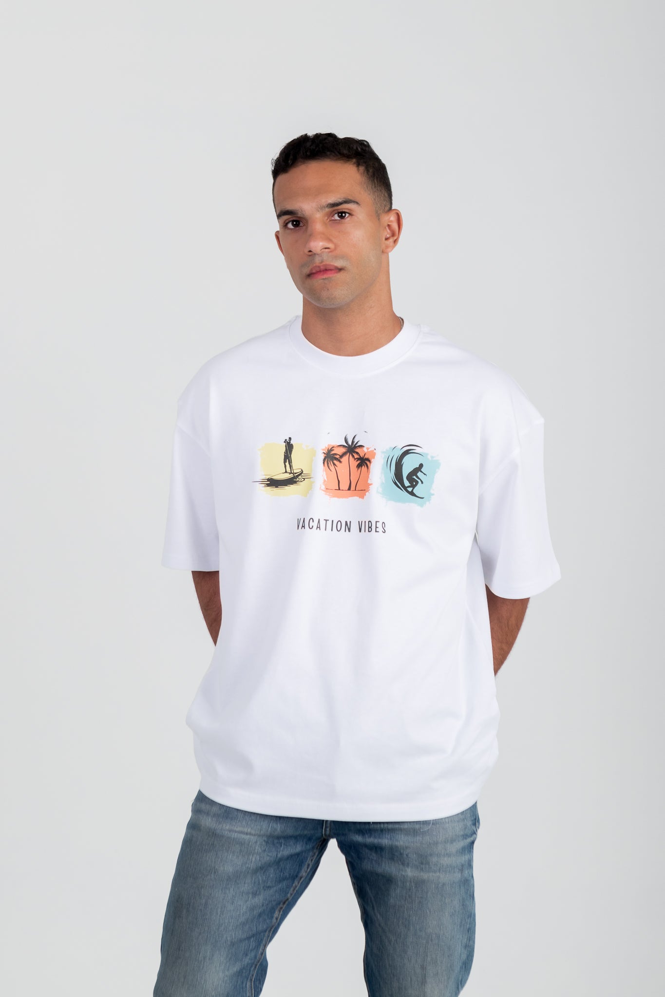Delak “Summer Vibes” Oversized Tee